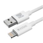 Cable USB -Lighting para iPhone 1m. 5V 2A (Kodak 001403687)