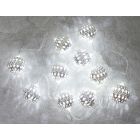 1,3m. guirnalda de bolas Led decorativas blanco frío 2xAA (GSC 5204457)