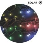 12m. guirnalda clásica solar con 100 Leds 8 funciones multicolor (Electro DH 79.755/12/RGB)