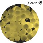6,5m. guirnalda solar bolas 30 Leds 8 funciones blanco cálido (Electro DH 79.760/6.5/CAL)
