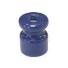 Aislador de porcelana azul para cable trenzado (F-Bright 1400424-AZ)
