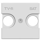 Toma TV-R/SAT blanco (Niessen Zenit N2250.1BL)