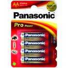 4 uds. pilas Panasonic Xtreme Power alcalina superior 1,5V LR06-AA (Blíster)