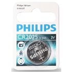 1 ud. pila de botón Philips CR2025 3V (Blíster)
