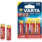 4 uds. pilas Varta Maxi Tech 4706 alcalina superior 1,5V LR06-AA (Blíster)