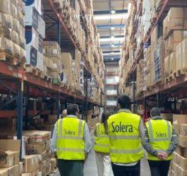 Visita del equipo de Gyemo a las instalaciones de Solera
